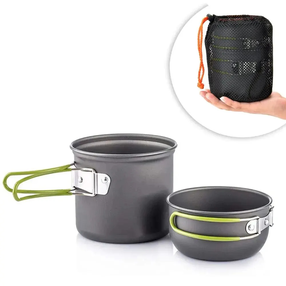 Camping Cooking Tool Set - Ultralight Camping Pot Set: Camping Cookware