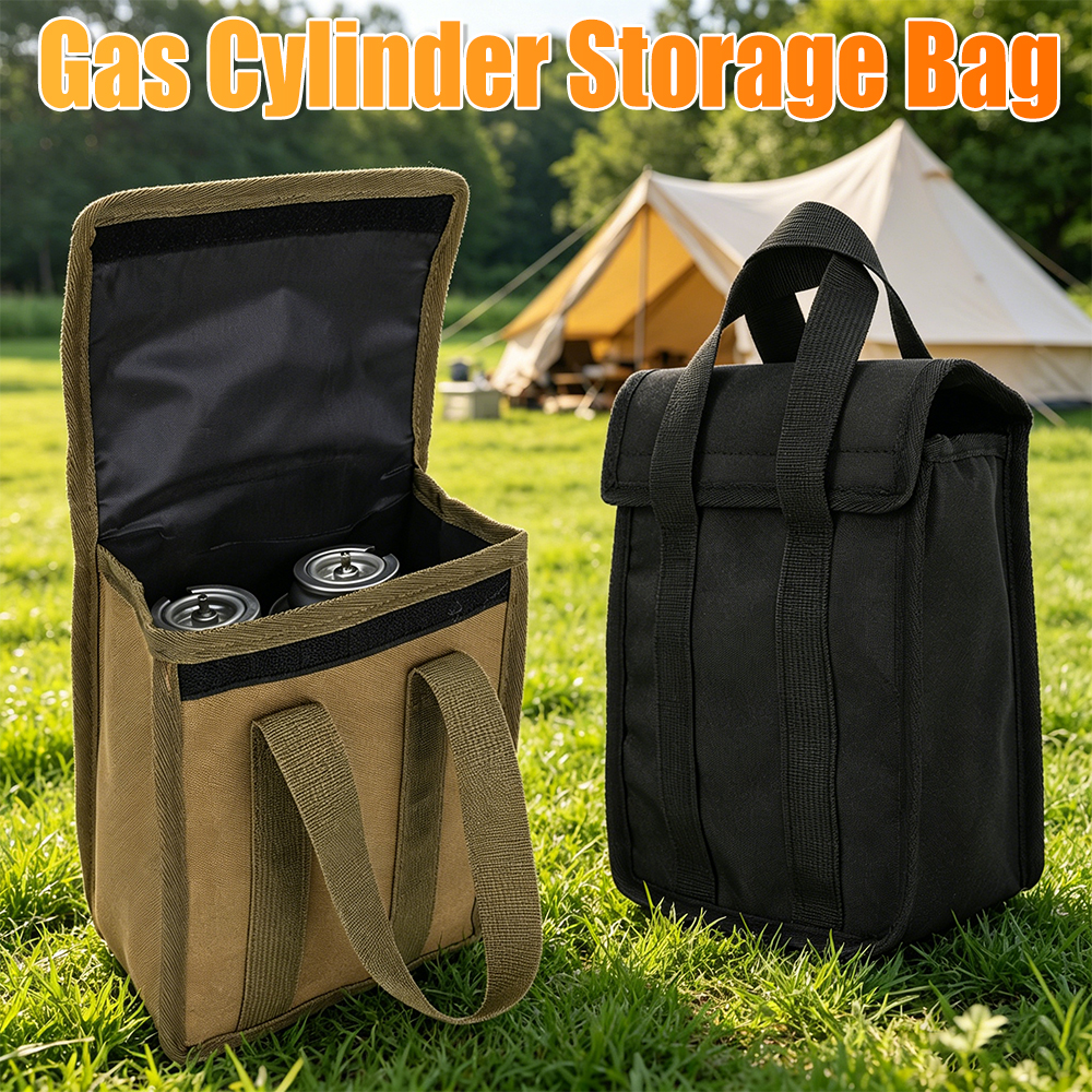 Camping Cooking Utensil Bag - Outdoor Camping Gas Tank Storage Bag