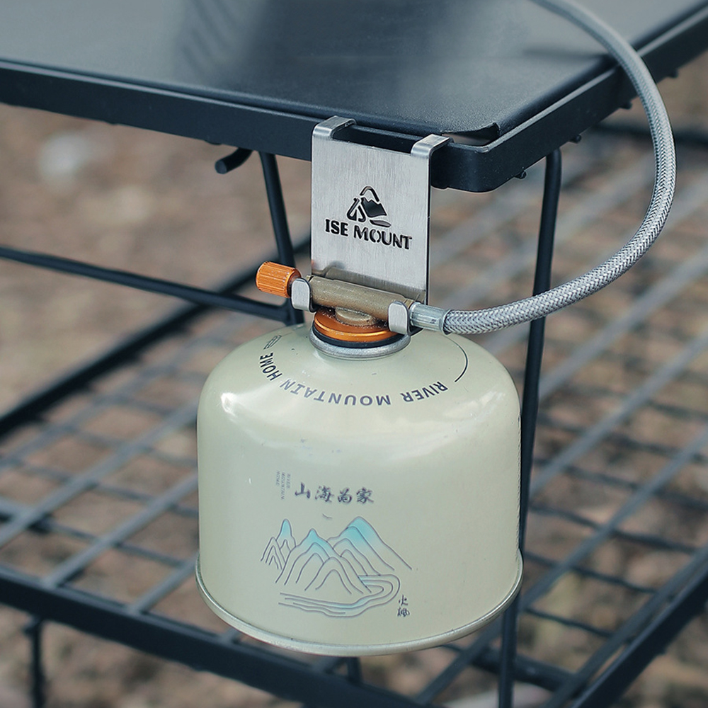 Camping Cooking Equipment - Hang Gas Canister Hook Camping Tables