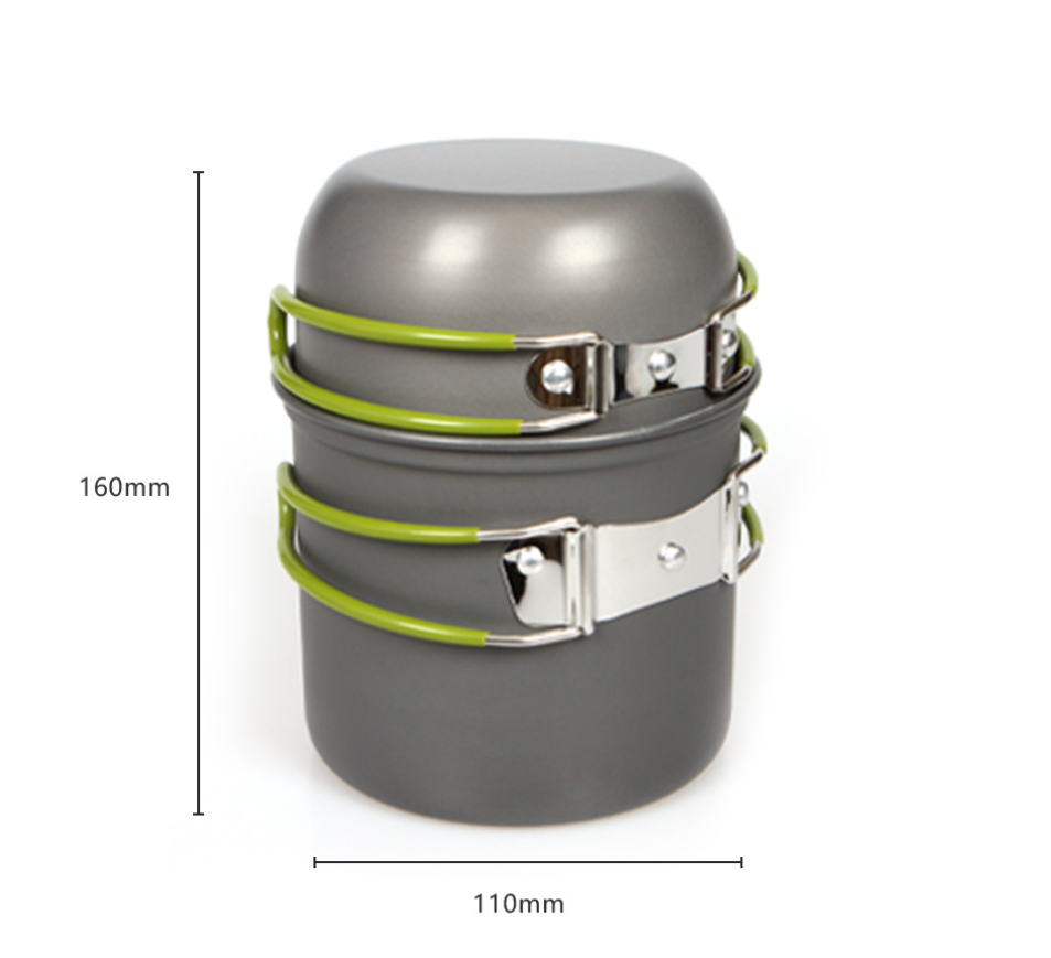 Ultralight Camping Pot Set: Ca - Camping Cooking Tool Set ulasan dan harga