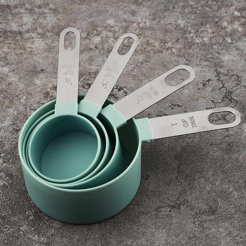 8PCS Measuring Cups Spoons Set - Camping Cooking Tool Set ulasan dan harga