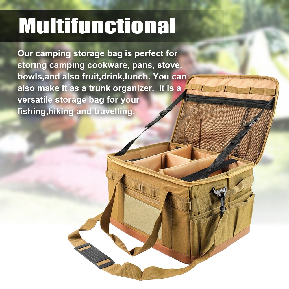 Durable 30L Camping Bag Hard S - Camping Cooking Utensil Bag ulasan dan harga