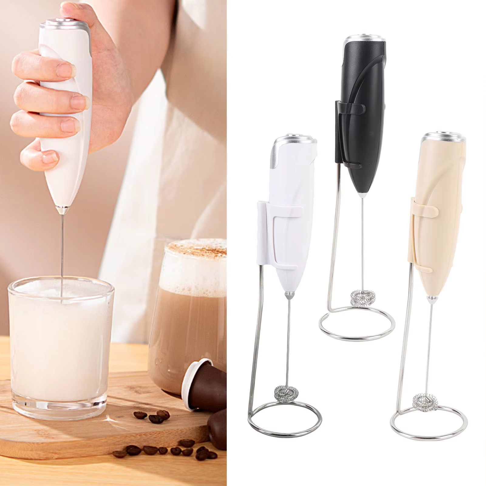 1 Set of Electric Milk Mixer + - Camping Cooking Tool Set ulasan dan harga