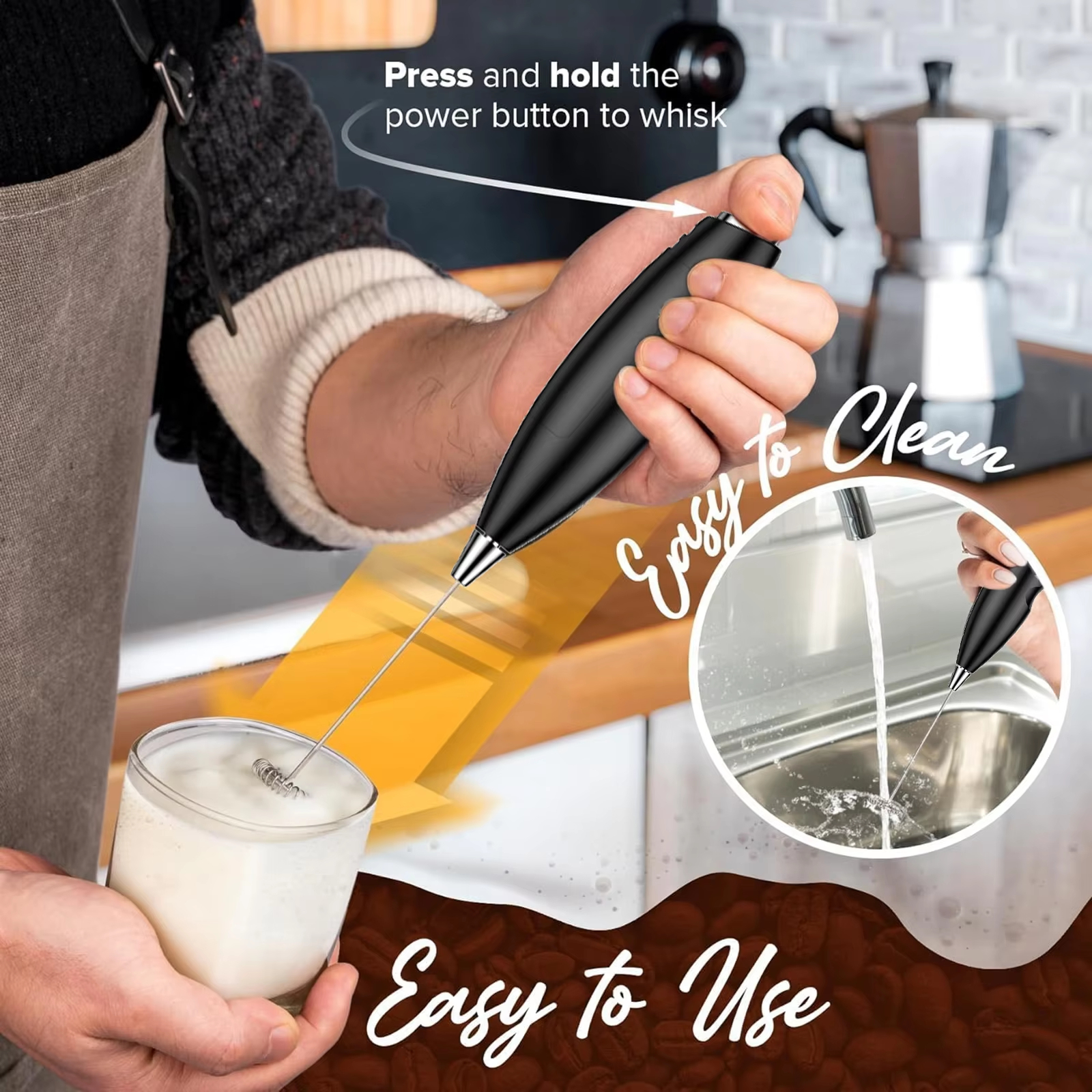1 Set of Electric Milk Mixer + - Camping Cooking Tool Set ulasan dan harga