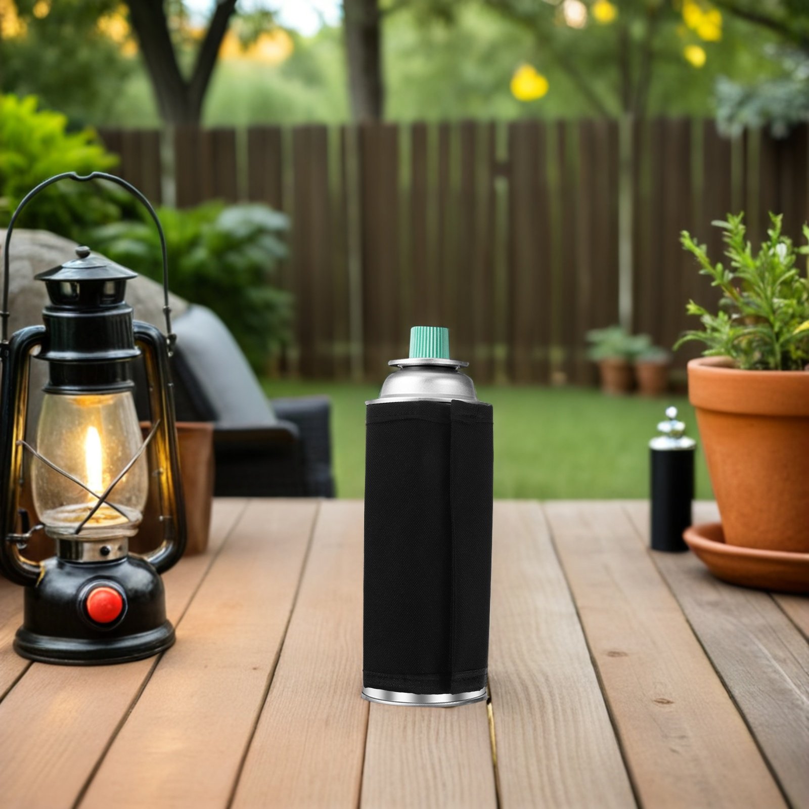 Outdoor Gas Canister Protectiv - Camping Cooking Canister ulasan dan harga