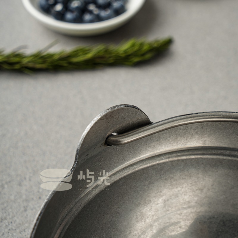 Retro three-layer steel campin - Camping Hanging Cooking Pot ulasan dan harga