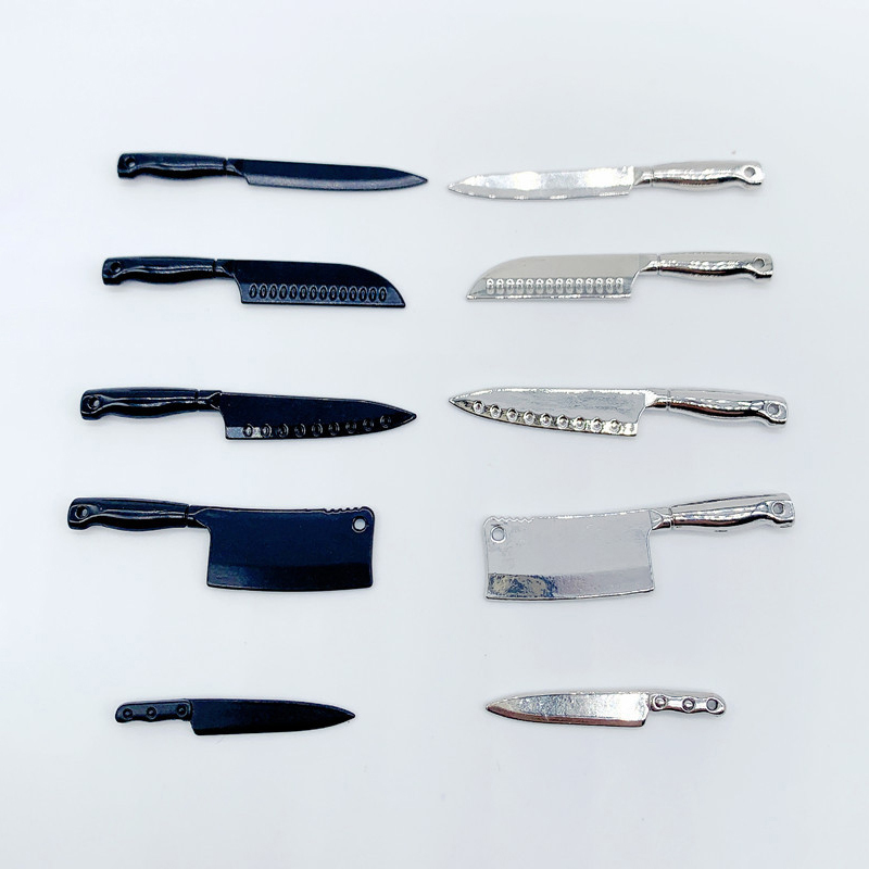 1/12 Dollhouse Knife Rest Mode - Camping Cooking Tool Set ulasan dan harga