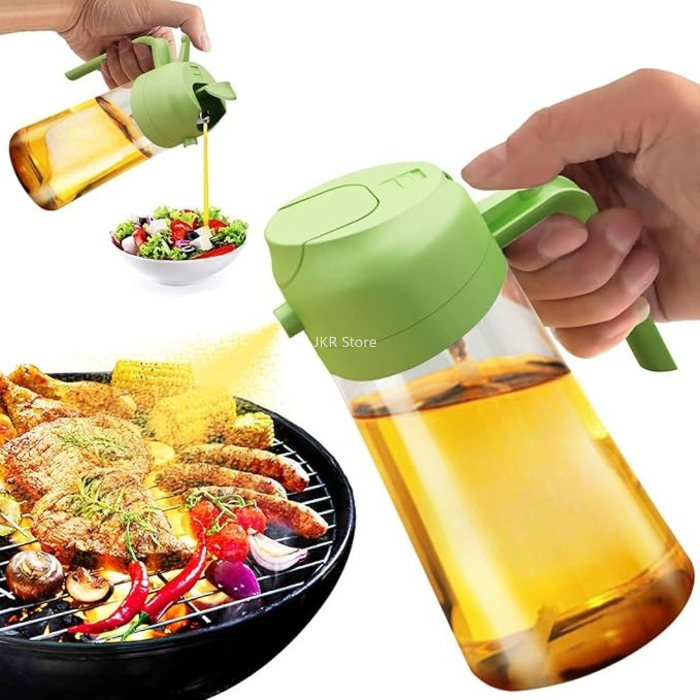 2 in 1 Olive Oil Sprayer Dispe - Camping Cooking Area ulasan dan harga