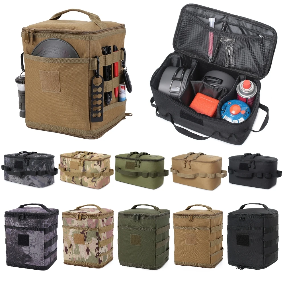 Tactical Pouch Camping Storage - Camping Cooking Utensil Bag ulasan dan harga