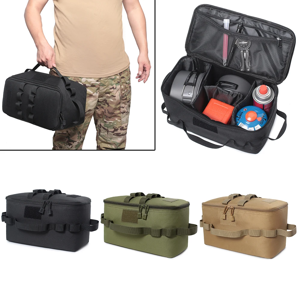 Tactical Pouch Camping Storage - Camping Cooking Utensil Bag ulasan dan harga