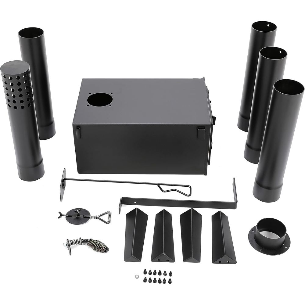 Portable Mini Wood Stove for C - Camping Double Cooking Stove ulasan dan harga