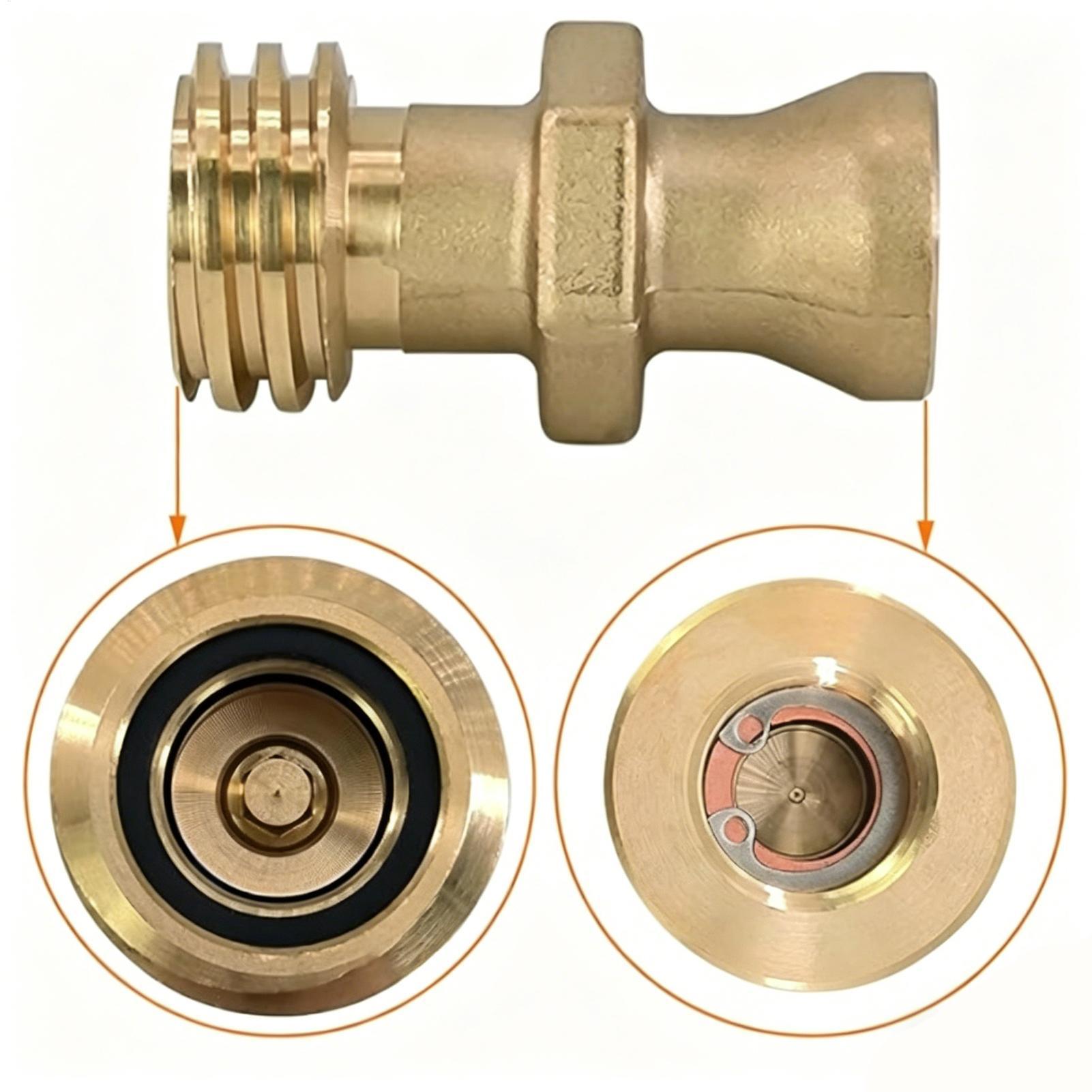 Propane Tank Connector Male Br - Camping Cooking Area ulasan dan harga