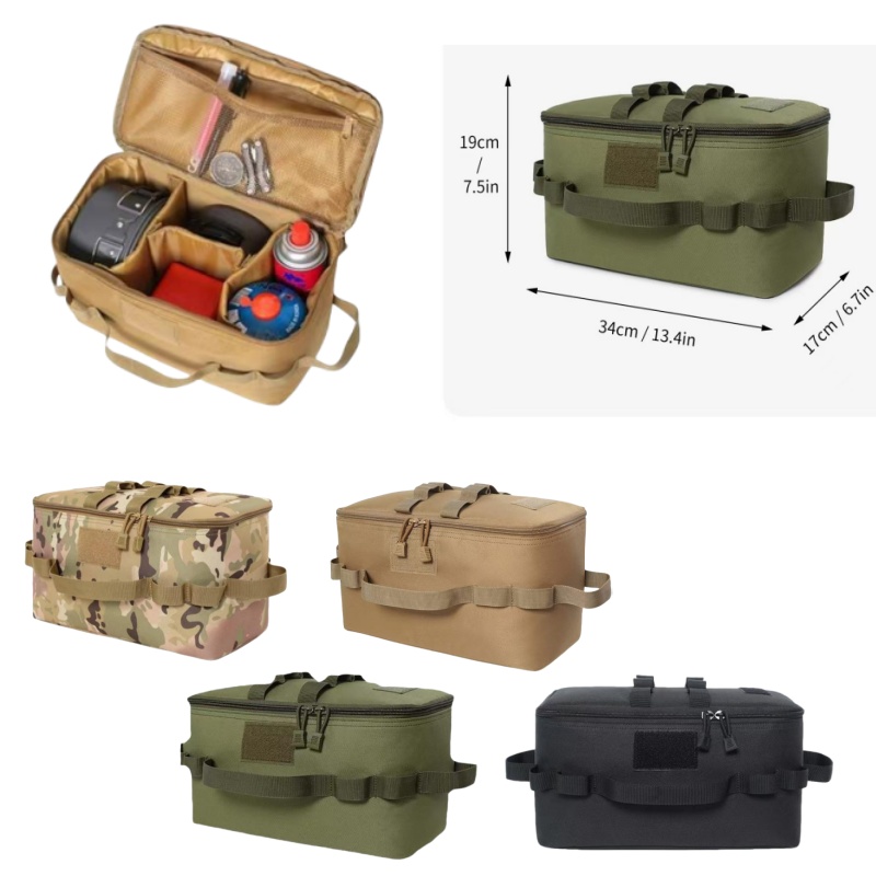 Outdoor Pouch Camping Storage  - Camping Cooking Utensil Bag ulasan dan harga