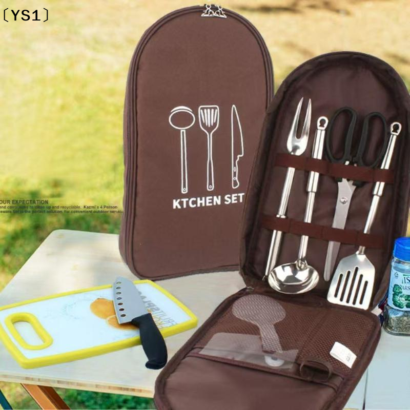 〔YS1〕Outdoor Cooking Bag Campi - Camping Cooking Utensil Bag ulasan dan harga