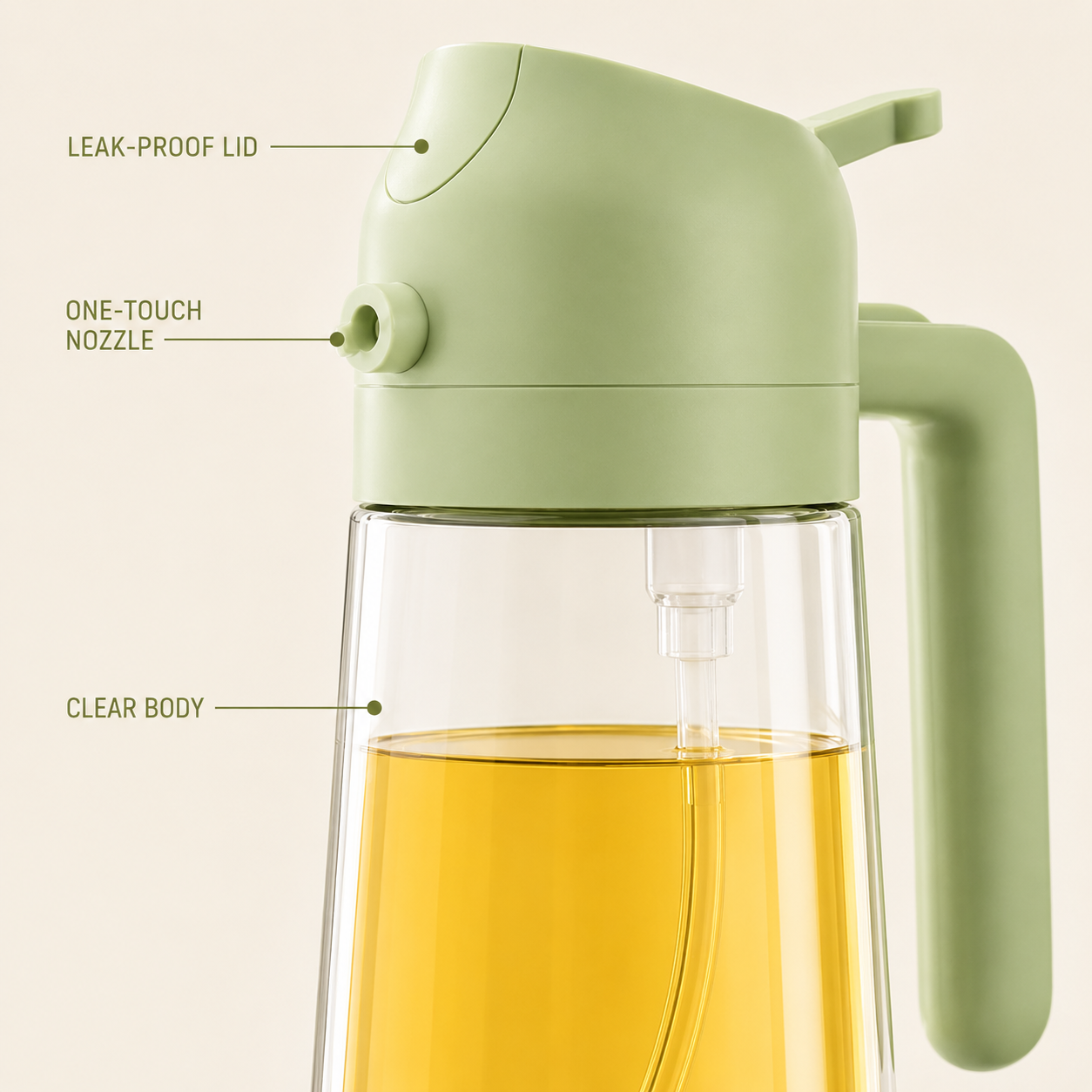 2 in 1 Olive Oil Sprayer Dispe - Camping Cooking Area ulasan dan harga