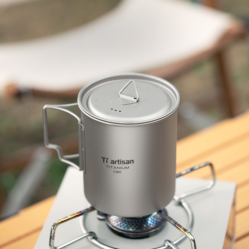 Tiartisan Outdoor Titanium Lig - Camping Cooking Tool Set ulasan dan harga