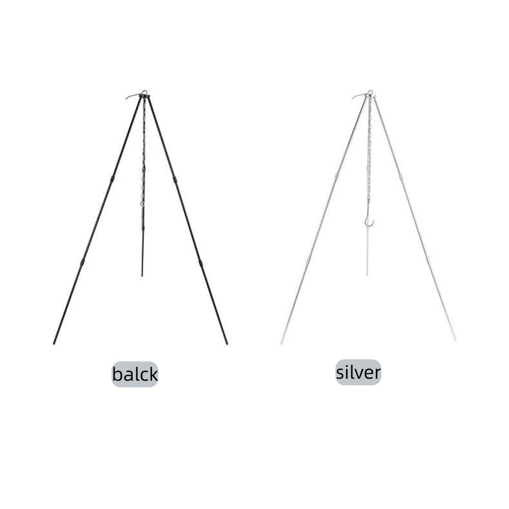 Portable Camping Tripod Detach - Camping Cooking Pot Tripod ulasan dan harga