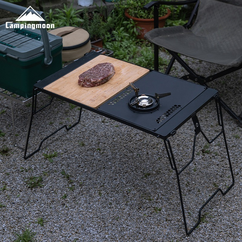 CAMPINGMOON Portable Camping I - Camping Cooking Cupboard ulasan dan harga