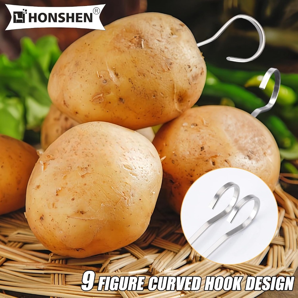 Flat Stainless Steel BBQ Skewe - Camping Cooking Vegetables ulasan dan harga