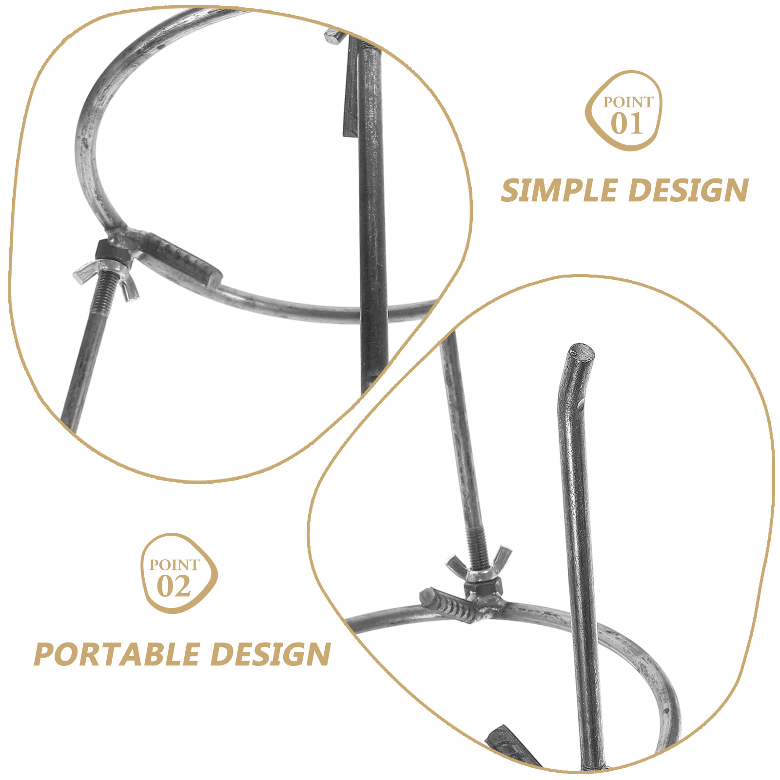 Carbon Steel Camping Tripod Ou - Camping Cooking Fire Stove ulasan dan harga