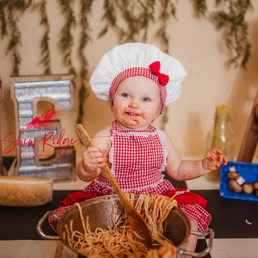 Newborn Baby Chef Photography  - Camping Cooking Tool Set ulasan dan harga