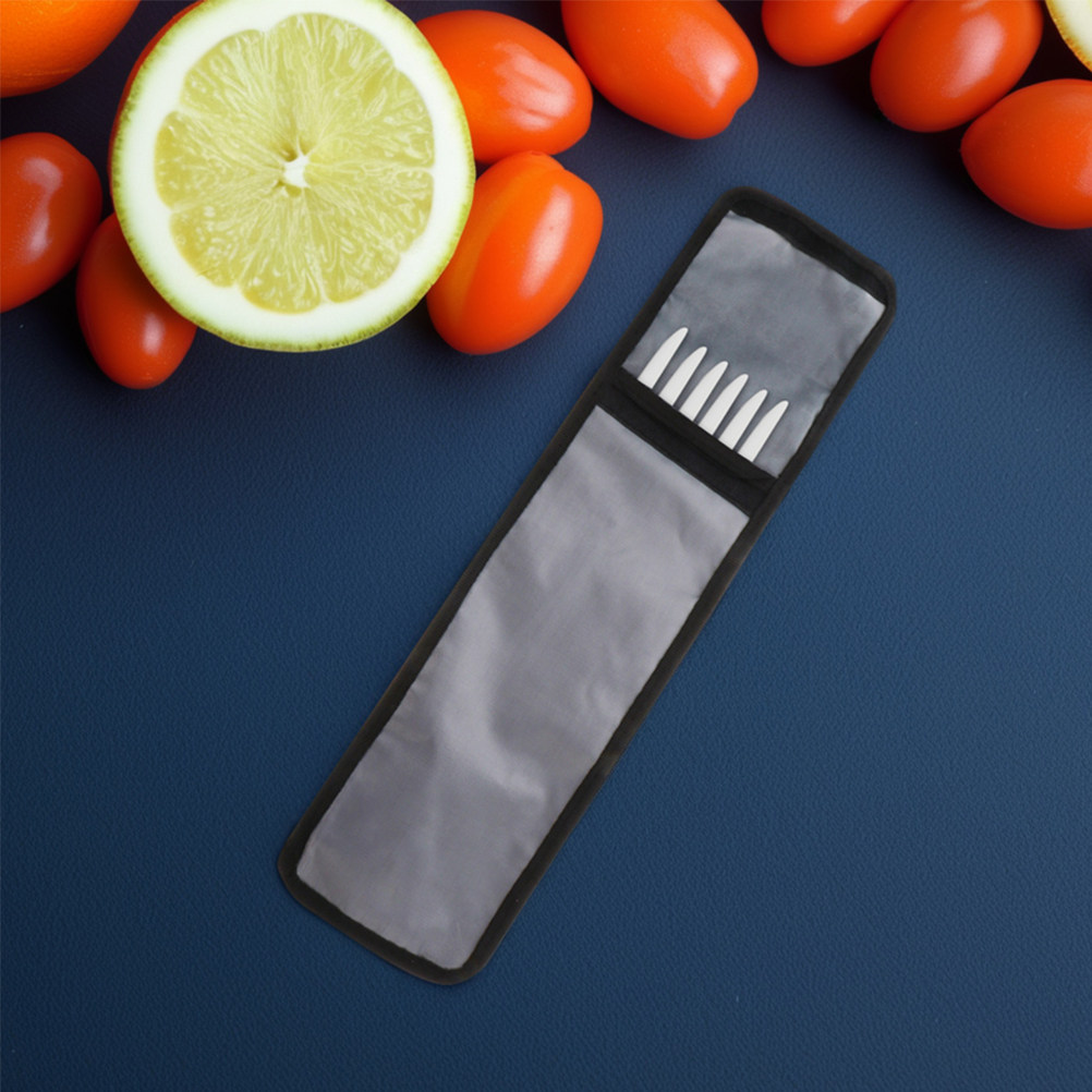 Thickened Oxford Bbq Skewer St - Camping Cooking Utensil Bag ulasan dan harga