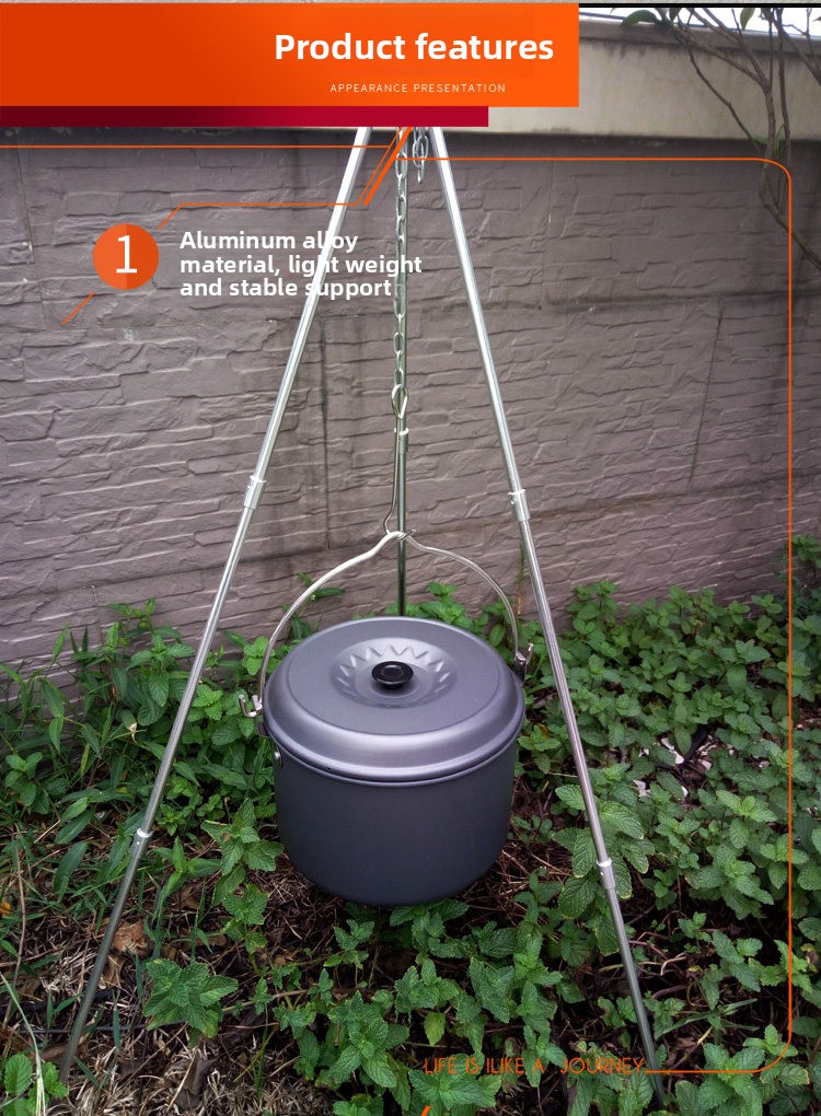 Bulin Hanging Pot Outdoor Set  - Camping Hanging Cooking Pot ulasan dan harga