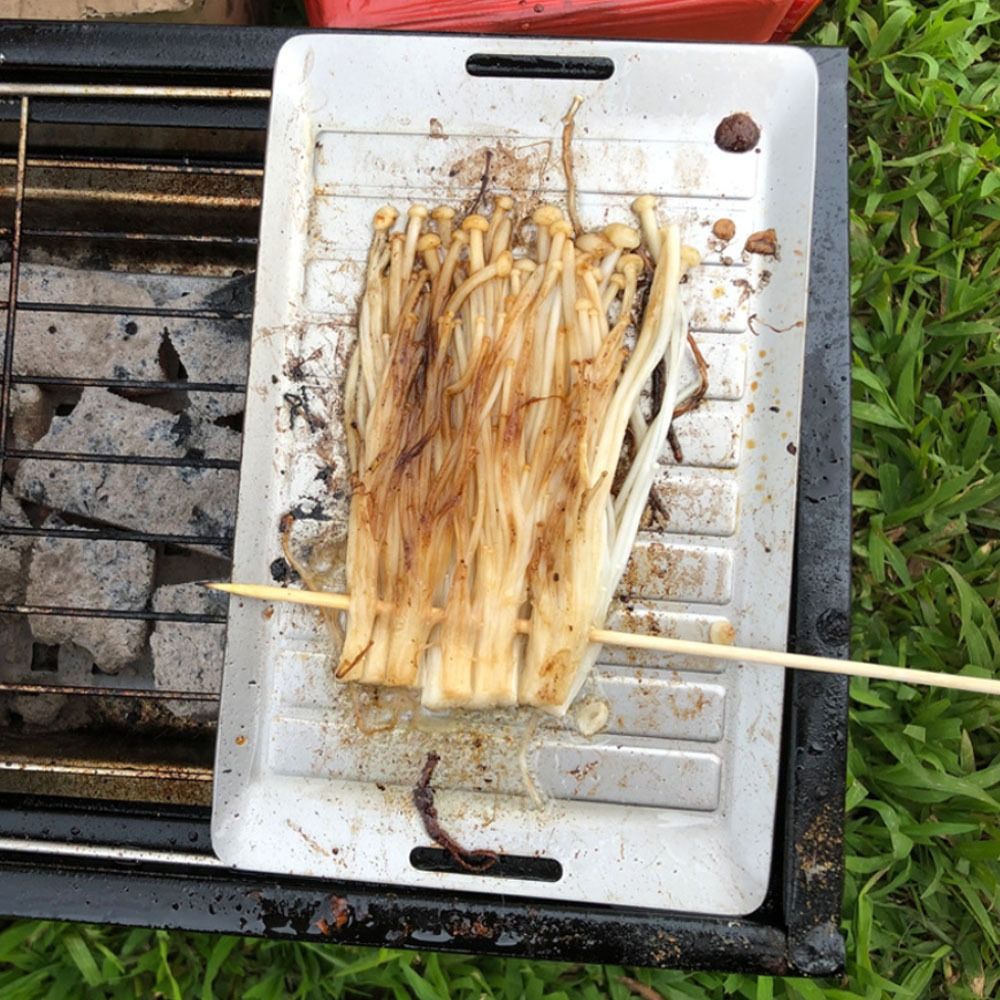 Durable Titanium Camping Grill - Camping Cooking Equipment ulasan dan harga