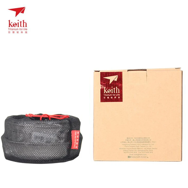 Keith 3PCS Titanium Cookware P - Camping Cooking Tool Set ulasan dan harga
