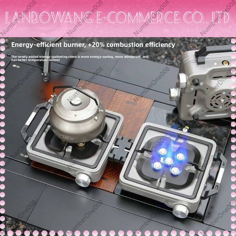 Outdoor Dual Burner High Power - Camping Cooking Equipment ulasan dan harga