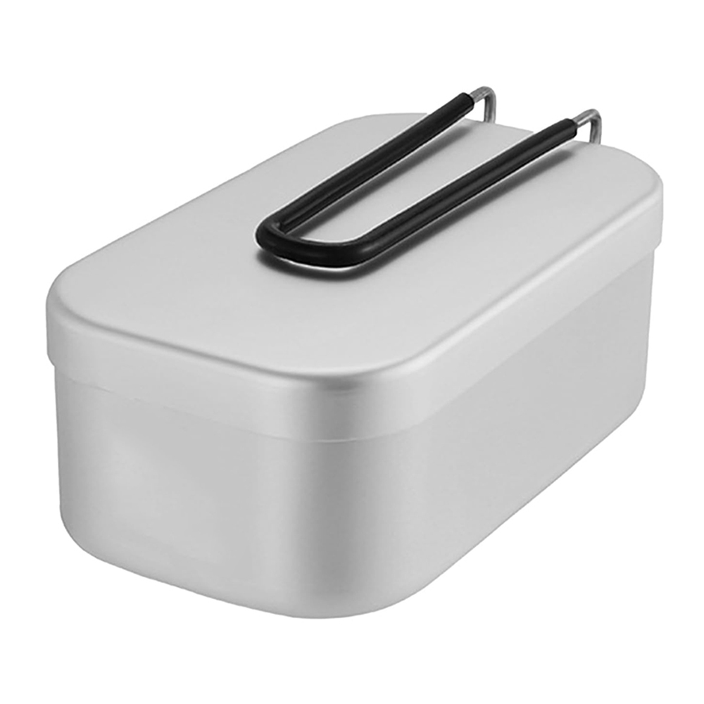 800ML Aluminum Lunch Boxes Out - Camping Cooking Tool Set ulasan dan harga