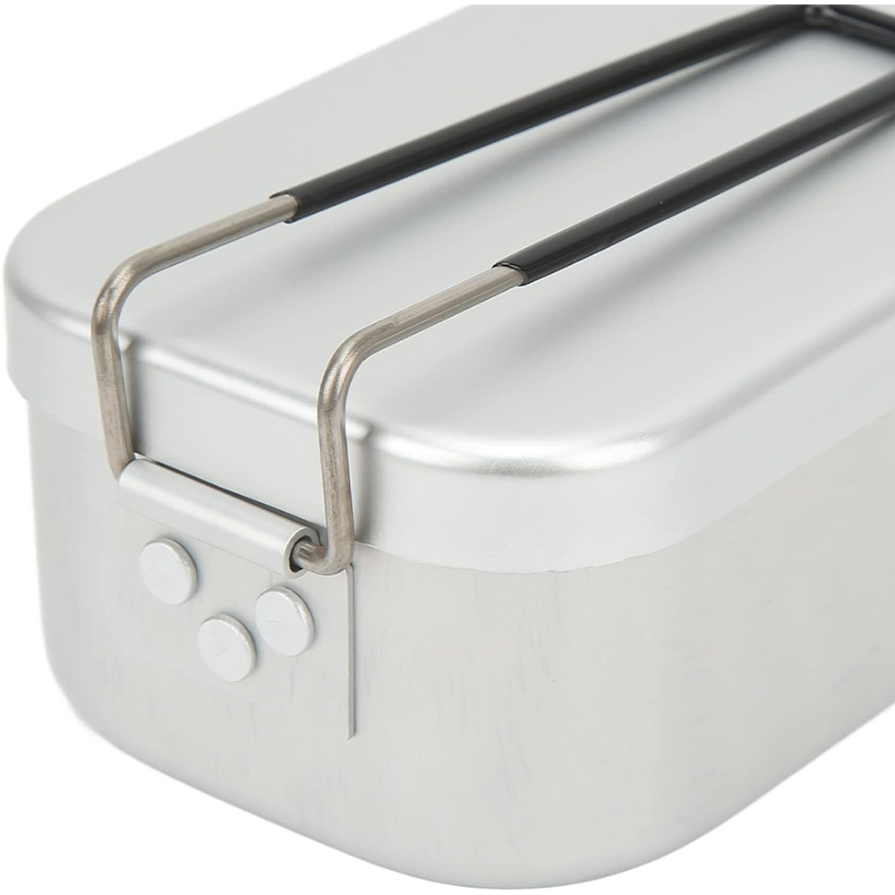 800ML Aluminum Lunch Boxes Out - Camping Cooking Tool Set ulasan dan harga