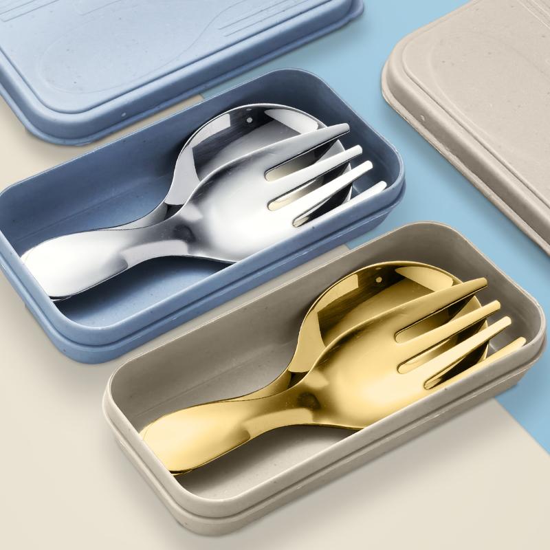 Stainless Steel Tableware Set  - Camping Cooking Area ulasan dan harga