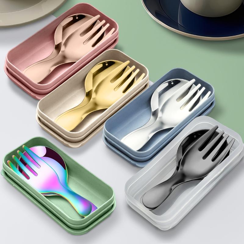 Stainless Steel Tableware Set  - Camping Cooking Area ulasan dan harga