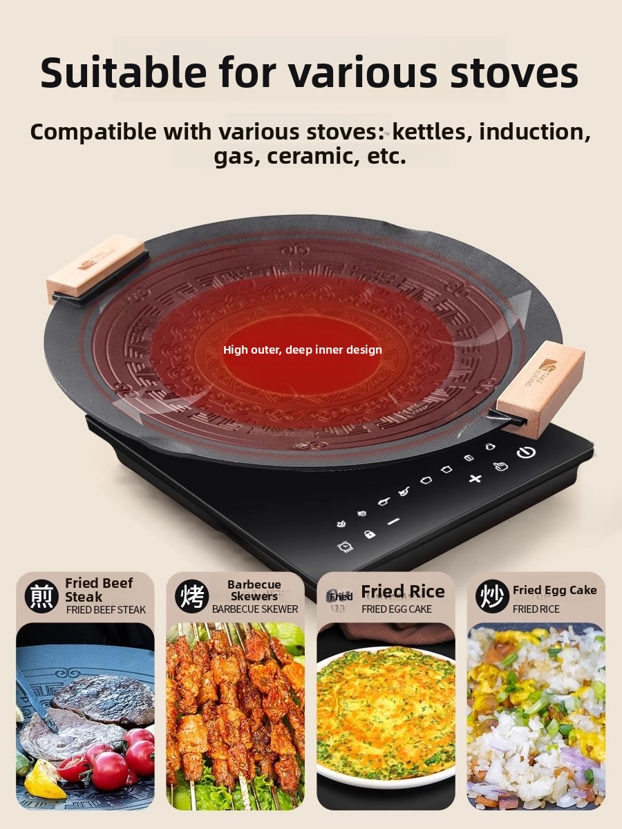Portable Induction BBQ Grill S - Camping Cooking Area ulasan dan harga