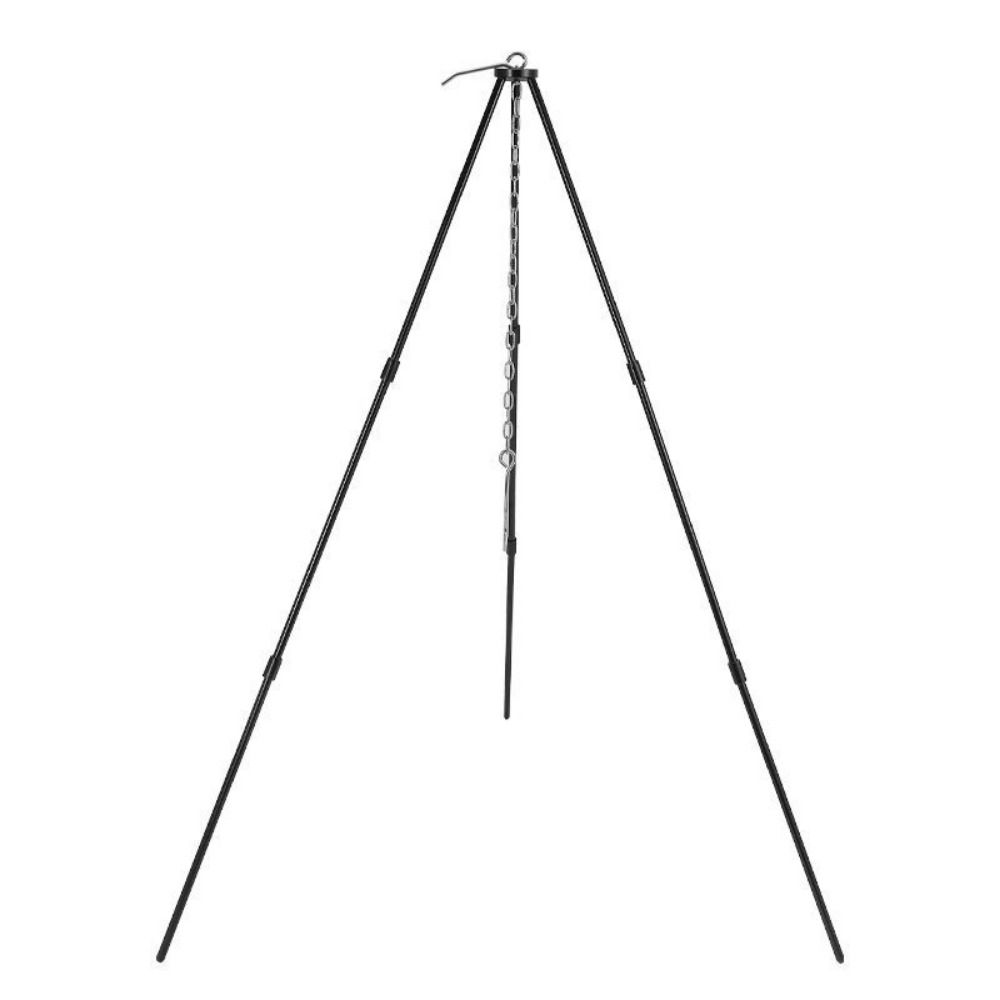 Portable Camping Tripod Detach - Camping Cooking Pot Tripod ulasan dan harga