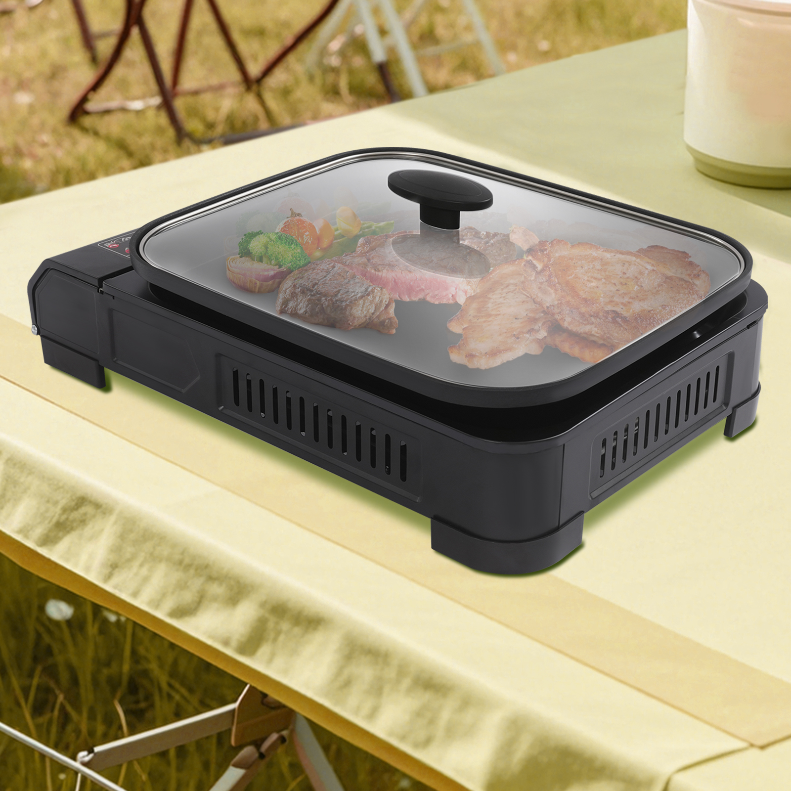 Black Rectangle Portable Butan - Camping Cooking Canister ulasan dan harga