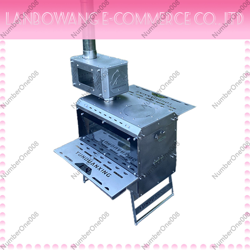 Wood Stove Double Wing Camping - Camping Double Cooking Stove ulasan dan harga