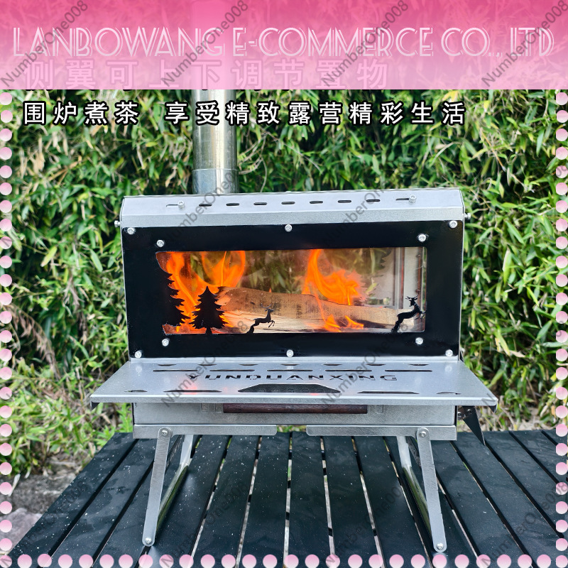 Wood Stove Double Wing Camping - Camping Double Cooking Stove ulasan dan harga