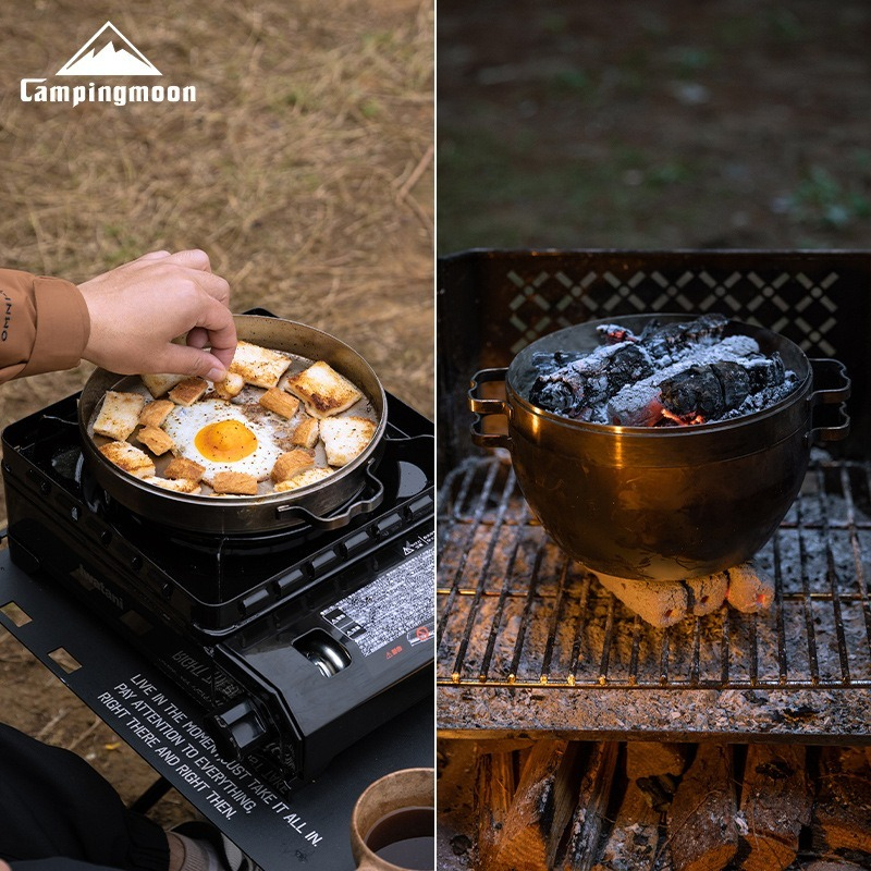 DO-25 thickened stainless stee - Camping Hanging Cooking Pot ulasan dan harga