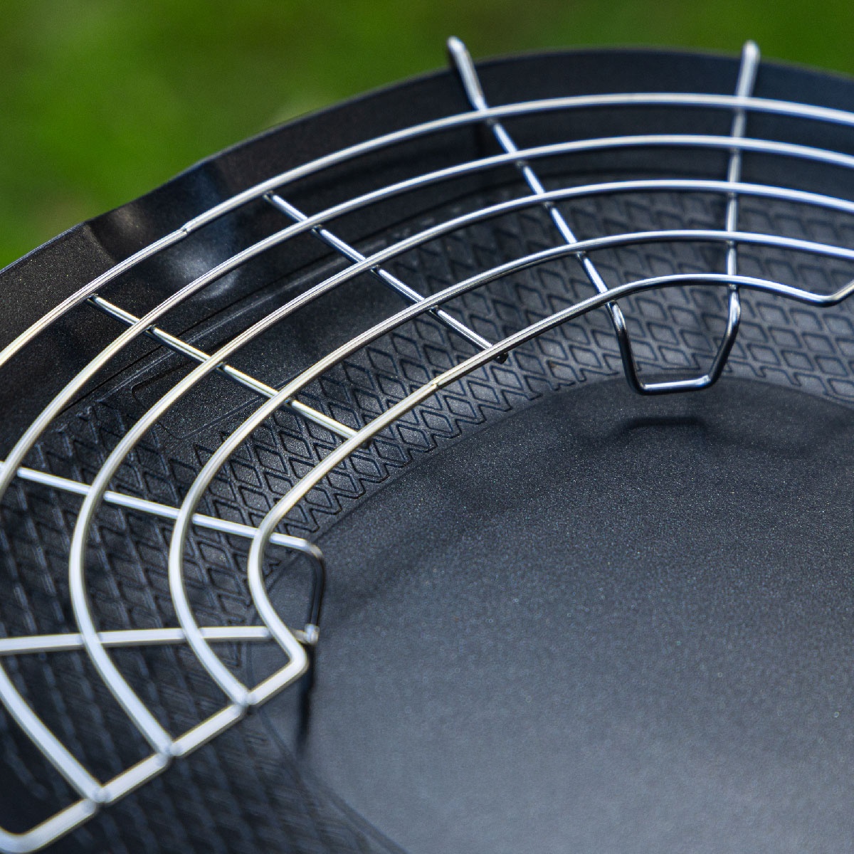 Outdoor Camping BBQ Grill Pan  - Camping Cooking Area ulasan dan harga
