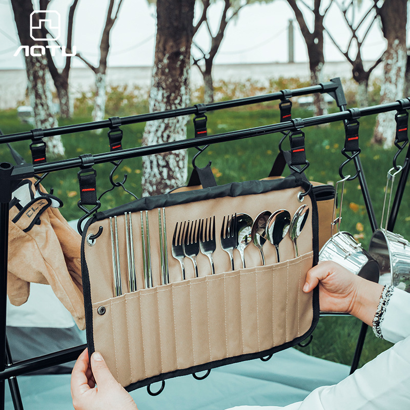 Oxford Cloth Camping Utensil S - Camping Cooking Utensil Bag ulasan dan harga