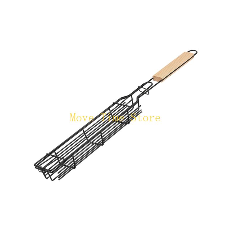 92ME Handle BBQ Grills Basket  - Camping Cooking Vegetables ulasan dan harga