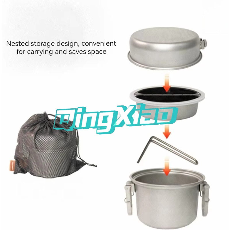 Outdoor 304 Stainless Steel Mu - Camping Cooking Area ulasan dan harga