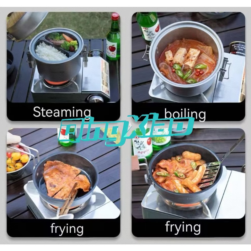 Outdoor 304 Stainless Steel Mu - Camping Cooking Area ulasan dan harga