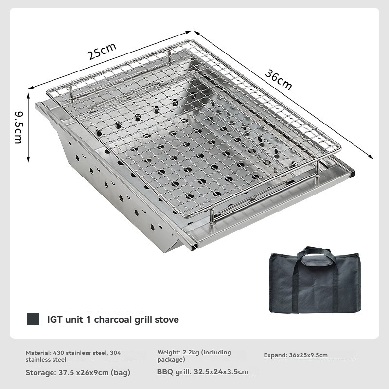 CAMPINGMOON UG-1 IGT Carbon Gr - Camping Double Cooking Stove ulasan dan harga