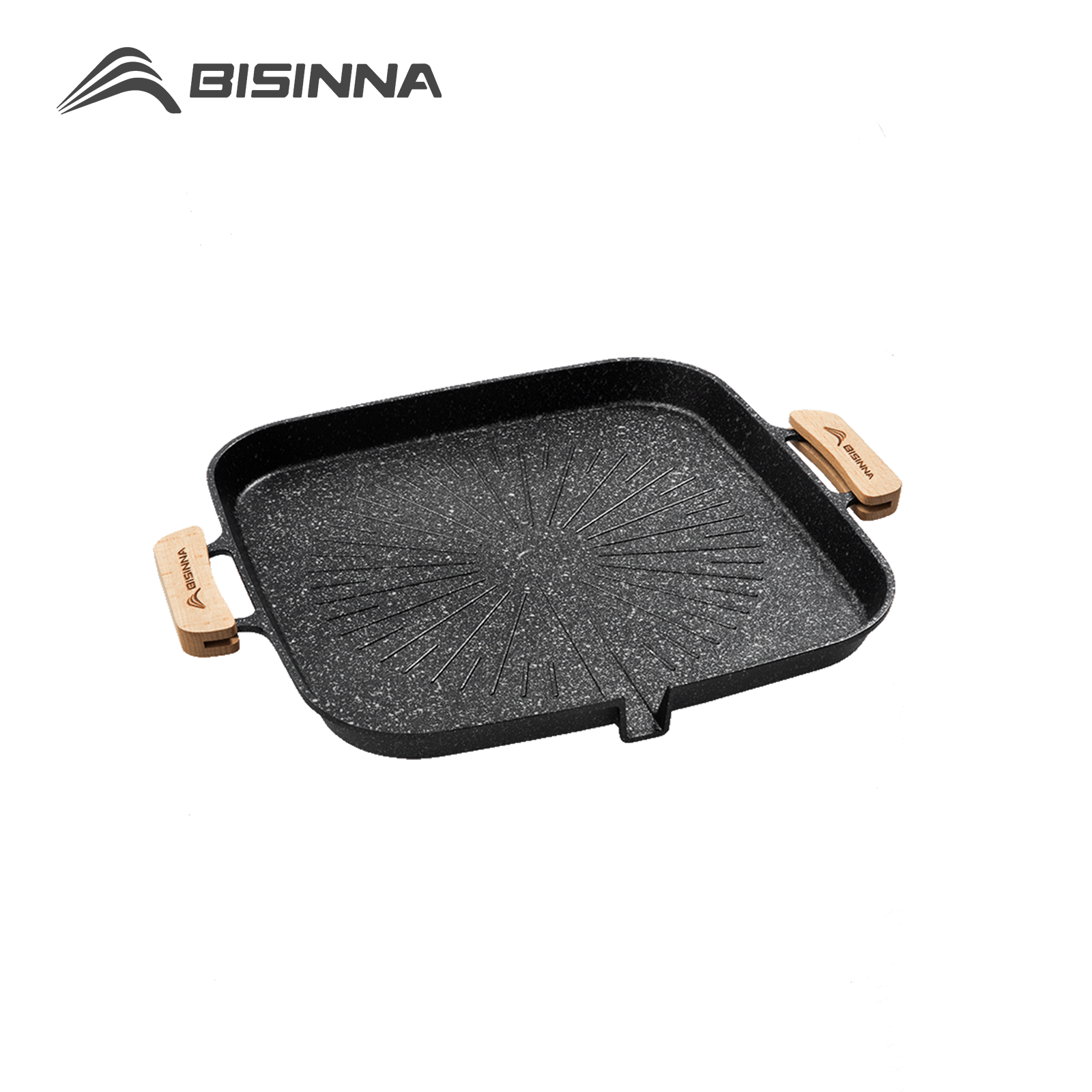 BISINNA Square BBQ Grill Pan N - Camping Cooking Equipment ulasan dan harga
