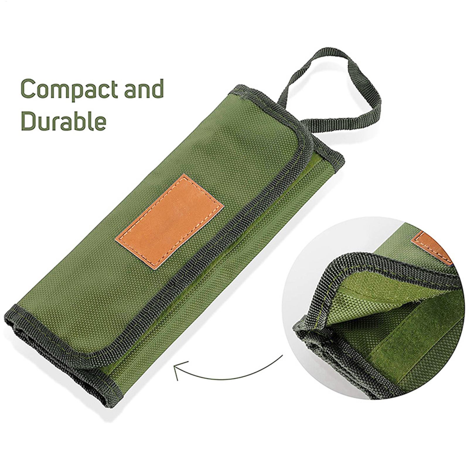 Camping Tableware Roll Bag Cam - Camping Cooking Utensil Bag ulasan dan harga
