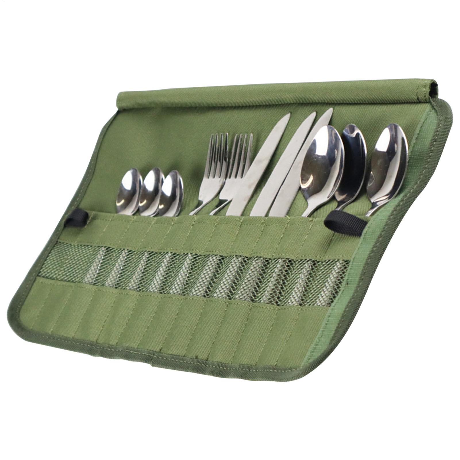 Camping Tableware Roll Bag Cam - Camping Cooking Utensil Bag ulasan dan harga