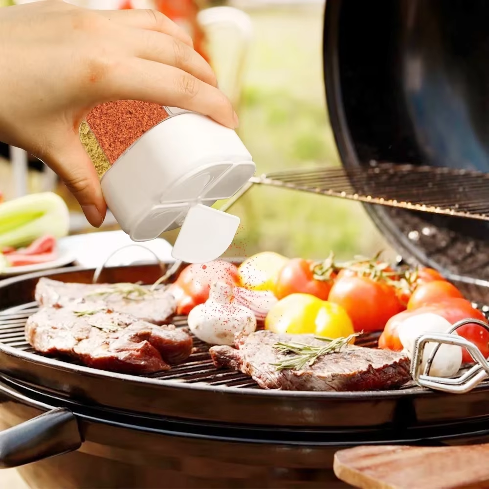 4 in 1 Plastic Dispenser Campi - Camping Cooking Tool Set ulasan dan harga
